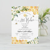 ハズカス ベイビー シャワーパーティ 招待状 (スタンド正面)