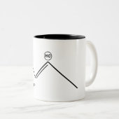 ハズカテゴリーマウンテンクライムサイクリング ツートーンマグカップ (正面右)