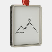 ハズカテゴリーマウンテンクライムサイクリング メタルオーナメント (右)