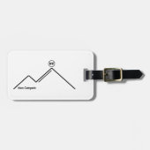 ハズカテゴリーマウンテンクライムサイクリング ラゲッジタグ (正面横)