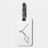 ハズカテゴリーマウンテンクライムサイクリング ラゲッジタグ (裏面縦)