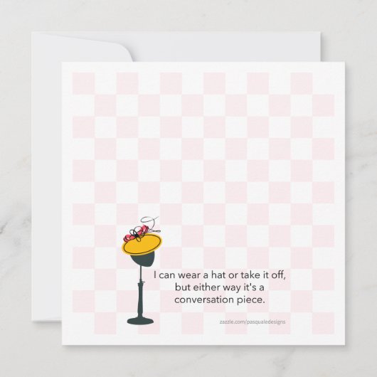 ハズガロール招待状 招待状 (裏面)