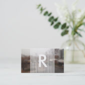 ハズド・モノグラム 名刺 (スタンド正面)