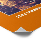 ハズマおもしろいット生物学的災害［有害物質］安全アドバイス ポスター (角)