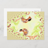 ハゼルグおもしろいルーズイラストレーションコラージュ ポストカード (正面/裏面)