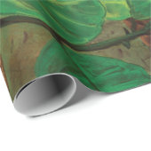 ハゼルマウスがハゼルナットを食べている ラッピングペーパー (ロールコーナー)