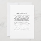 ハゼルモダン写結婚真 セーブザデート (裏面)