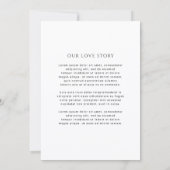 ハゼルモダン写結婚真 セーブザデート (裏面)