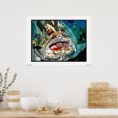 ハタの口 ポスター (キッチン)