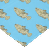 ハタの魚の漫画イラストレーション テーブルクロス (アングル)