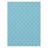 ハタの魚の漫画イラストレーション テーブルクロス (正面)