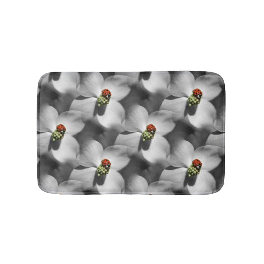 ハタクダクの花の自然 バスマット (正面)