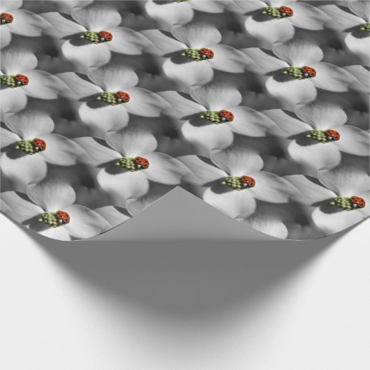 ハタクダクの花の自然 ラッピングペーパー (角)