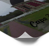 ハタテラス岬 ポスター (角)