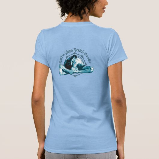 ハタヨガ健康スタジオ Tシャツ (裏面)
