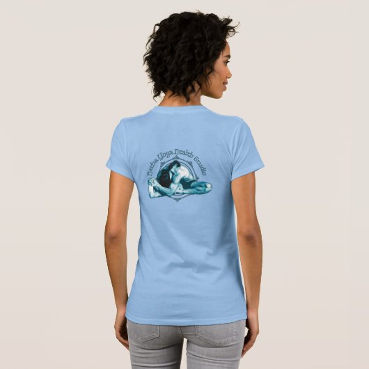 ハタヨガ Tシャツ (裏面フル)