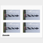 ハタラスライトハウスステッカー 長方形シール (シート)