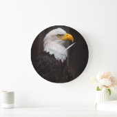 ハタワシ ラージ壁時計 (ホーム)