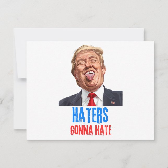 ハターおもしろいズは嫌い引用文おもしろいことわざトランプ (正面)