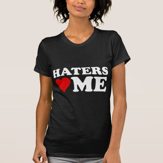 ハターズは私を愛している Tシャツ (正面)