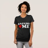 ハターズは私を愛している Tシャツ (正面フル)