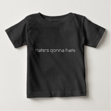 ハターズは黒いベビーのシャツを憎むだろう