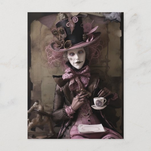 ハターズティー ポストカード (正面)