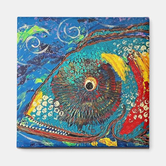 ハタ焼きマグネット マグネット (正面)