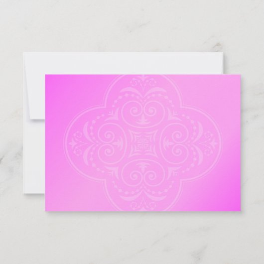 ハダサカスタムスバルミツワー招待状RSVP 出欠カード (裏面)