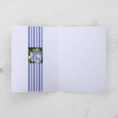 ハチが野生のブルーに カード (内部)