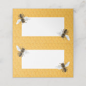 ハチとイエローハニカム プレイスカード (外部開封)