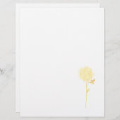 ハチとタンポポ文房具 (正面/裏面)