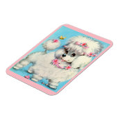 ハチとプードル マグネット (左側)