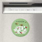 ハチとレディバグズ – アートバイ救リーグ マグネット (インサイチュ (食洗機))