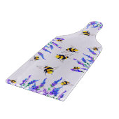 ハチと花の切断ボード春絵画ズ カッティングボード (角)