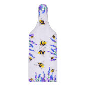 ハチと花の切断ボード春絵画ズ カッティングボード (正面)