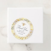 ハチと野の花のウェディングシャワーギフトタグ フェイバータグ (インサイチュ)