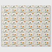 ハチと野の花は一緒に咲くつもりだった。 ラッピングペーパー (フラット)