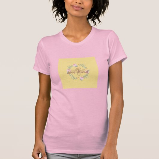 ハチに優しい Tシャツ (正面)