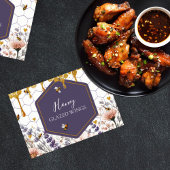 ハチに愛されミツバチに愛されるフードカード ポスター