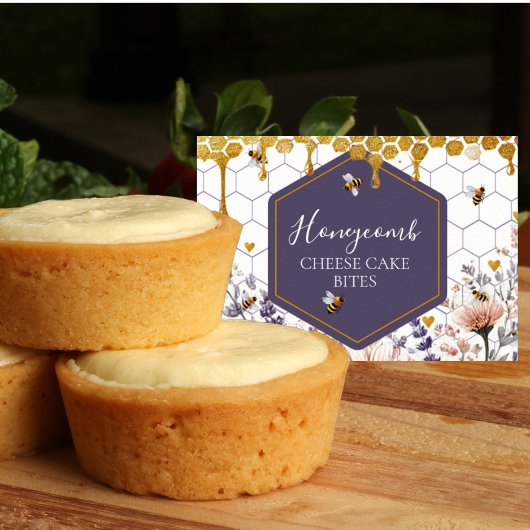 ハチに愛されミツバチに愛されるフードカード ポスター