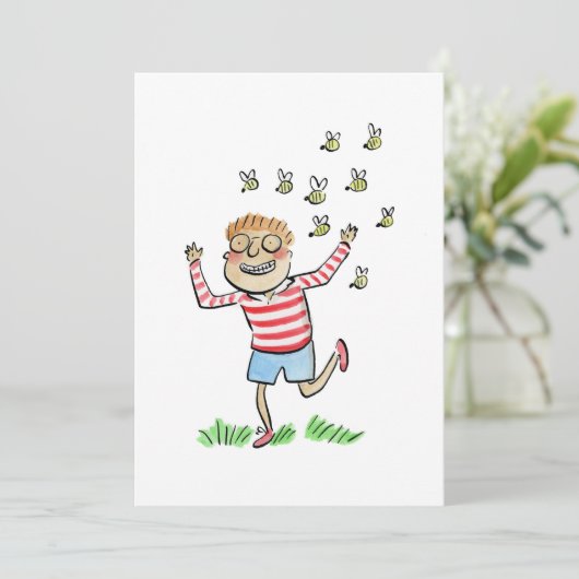 ハチに追われる 招待状 (スタンド正面)