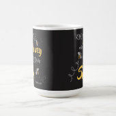 ハチのような優しい言葉 モダン コーヒーマグカップ (中央)