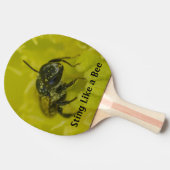 ハチのように刺す-パドおもしろいルと文字 卓球ラケット (横)