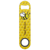 ハチのキャラクター スピード栓抜き (正面)