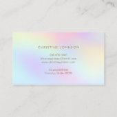 ハチのハチカラフル 名刺 (裏面)