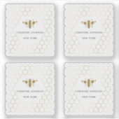 ハチのロゴ シール (正面)