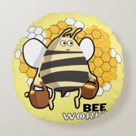 ハチの働き ラウンドクッション