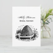 ハチの巣とハチ #1 ヘラルディック ヴィンテージ 招待状 (スタンド正面)