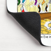 ハチの巣のクリスマスイブ (カラー) - マウスパッド (コーナー)